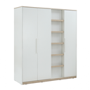 42530 MINIMAL WARDROBE 4DR WT/LO15, 180X59.7X21
