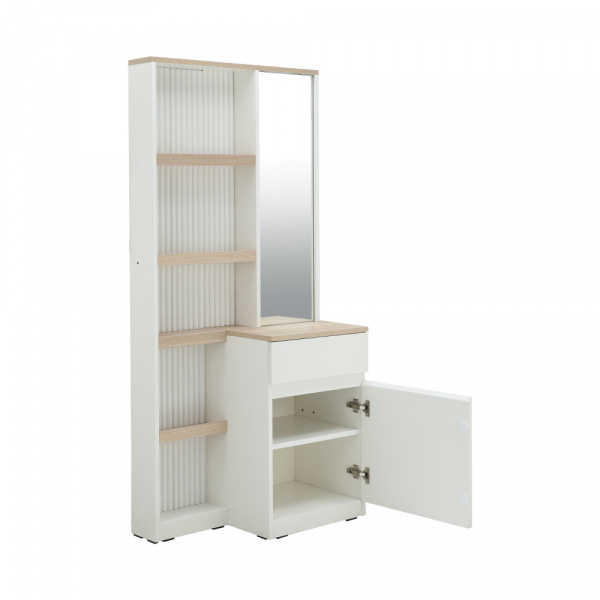 42531 MINIMAL DRESSING TABLE 80CM WT/LO15 80.5X3