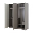 42463 MUNICH 4 DOOR WARDROBE OT/SS 160X61.3X210CM