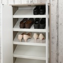 41214 PEZZO SHOE CABINET W60CM NT/WT-M