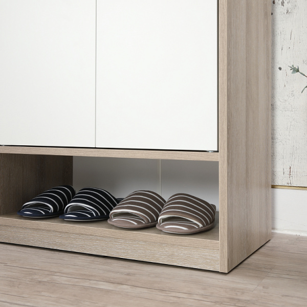 41214 PEZZO SHOE CABINET W60CM NT/WT-M