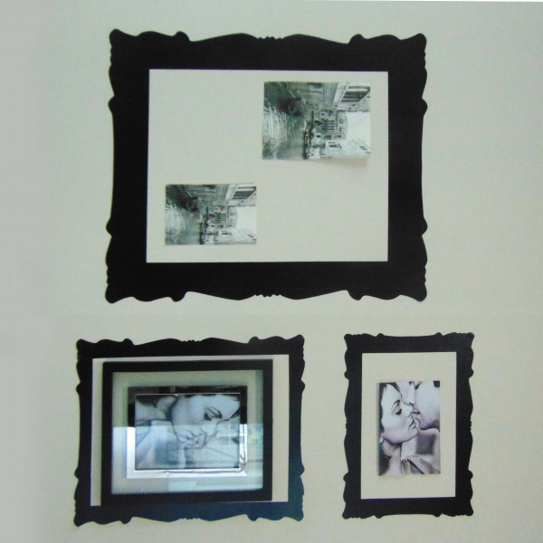 40494 PICTURE FRAME Wall Sticker-BK