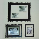 40494 PICTURE FRAME Wall Sticker-BK