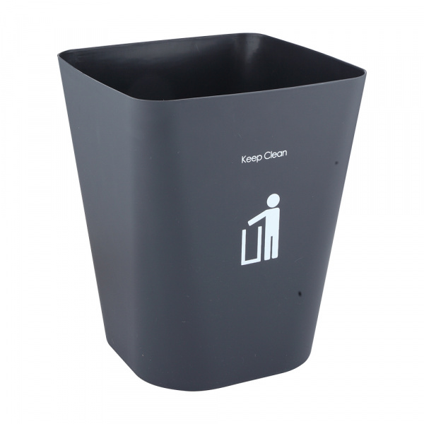 42416 BIN BIN SQUARE TRASH CAN 5.5 L 19X19X23.5 CM BK