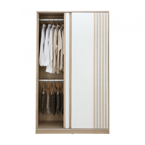 42545 VARA SLIDING DR 120 CM L015/WT, 120X60X200CM