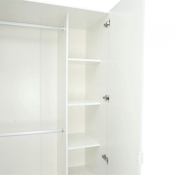 42508 VASIM 2 DOOR WARDROBE WT, 100 X 58.6 X 200CM