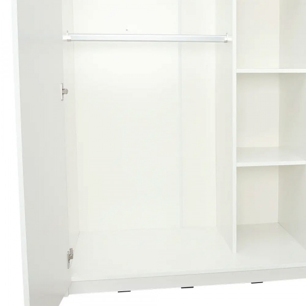 42508 VASIM 2 DOOR WARDROBE WT, 100 X 58.6 X 200CM