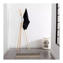42506 WINSTON MULTIPURPOSE RACK H176 NT/WT 56X56X176CM