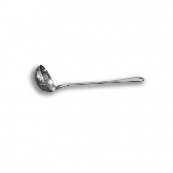 29722 SOUP LADDLE ROYAL STEEL 34 x 8cm 4OZ