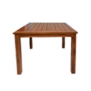 36496 SQUARE TABLE TEAK WOOD 90CMX90CMX75CM