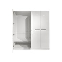39274 Wardrobe 4 Door  BS-1200A White