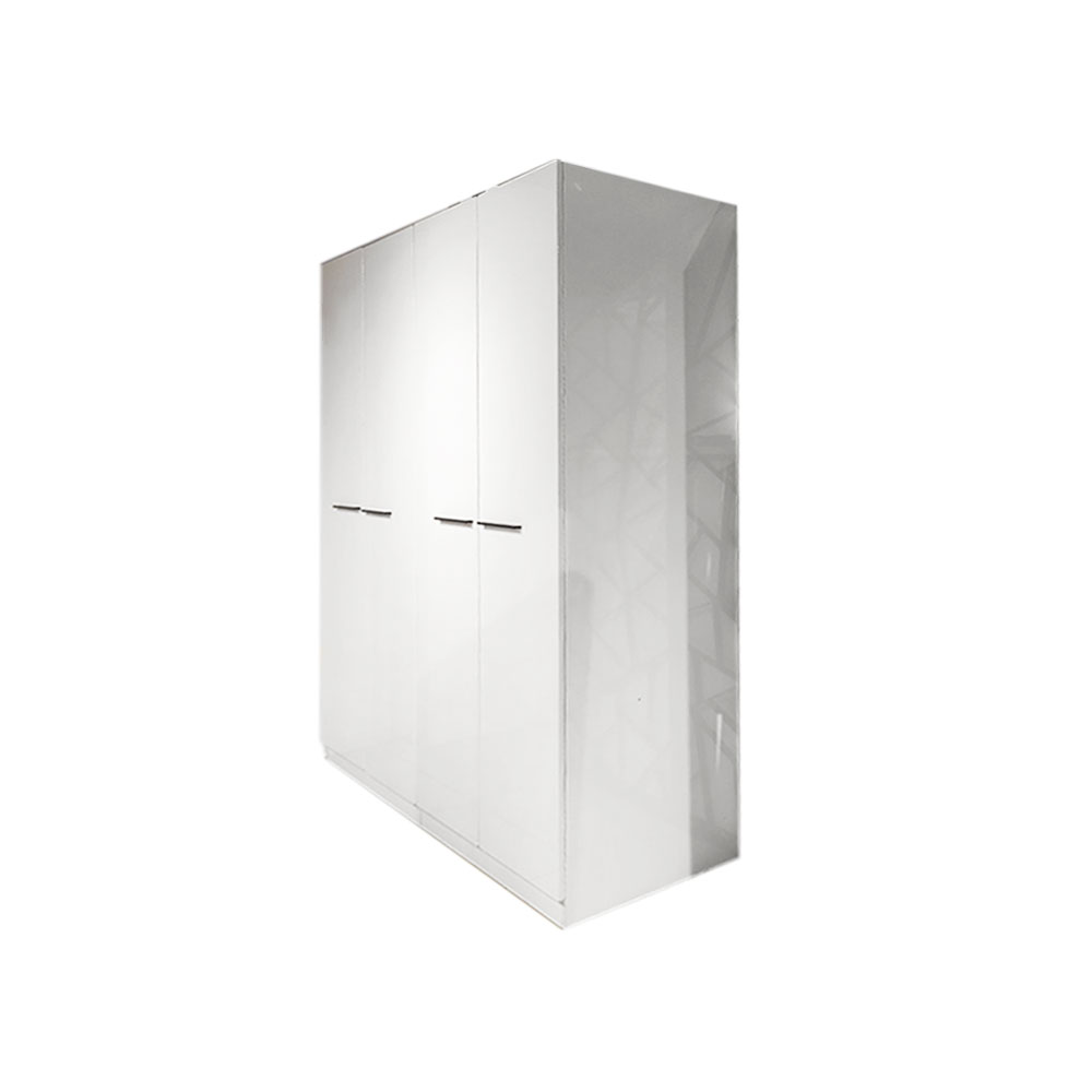 39274 Wardrobe 4 Door  BS-1200A White