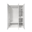 39277 Wardrobe 3Door  BS-1200A White