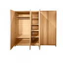 61022 WARDROBE 5DOOR SGY WD150 KATHULT COLD