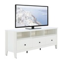 40398 SANTORINI TV CABINET UNIT 160CM WT 