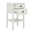 42534 SANTORINI NIGHT TABLE WT, 41X35X65CM