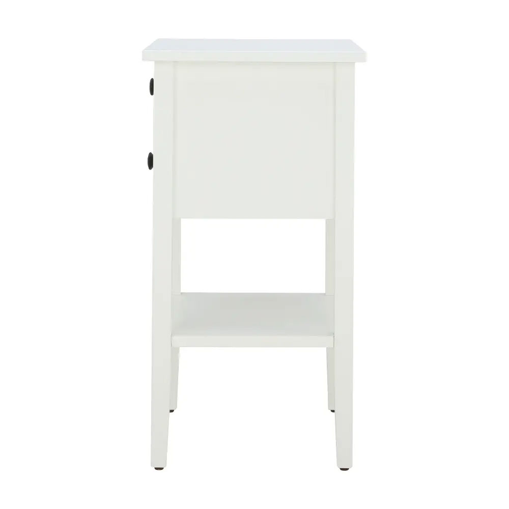 42534 SANTORINI NIGHT TABLE WT, 41X35X65CM