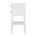 42534 SANTORINI NIGHT TABLE WT, 41X35X65CM