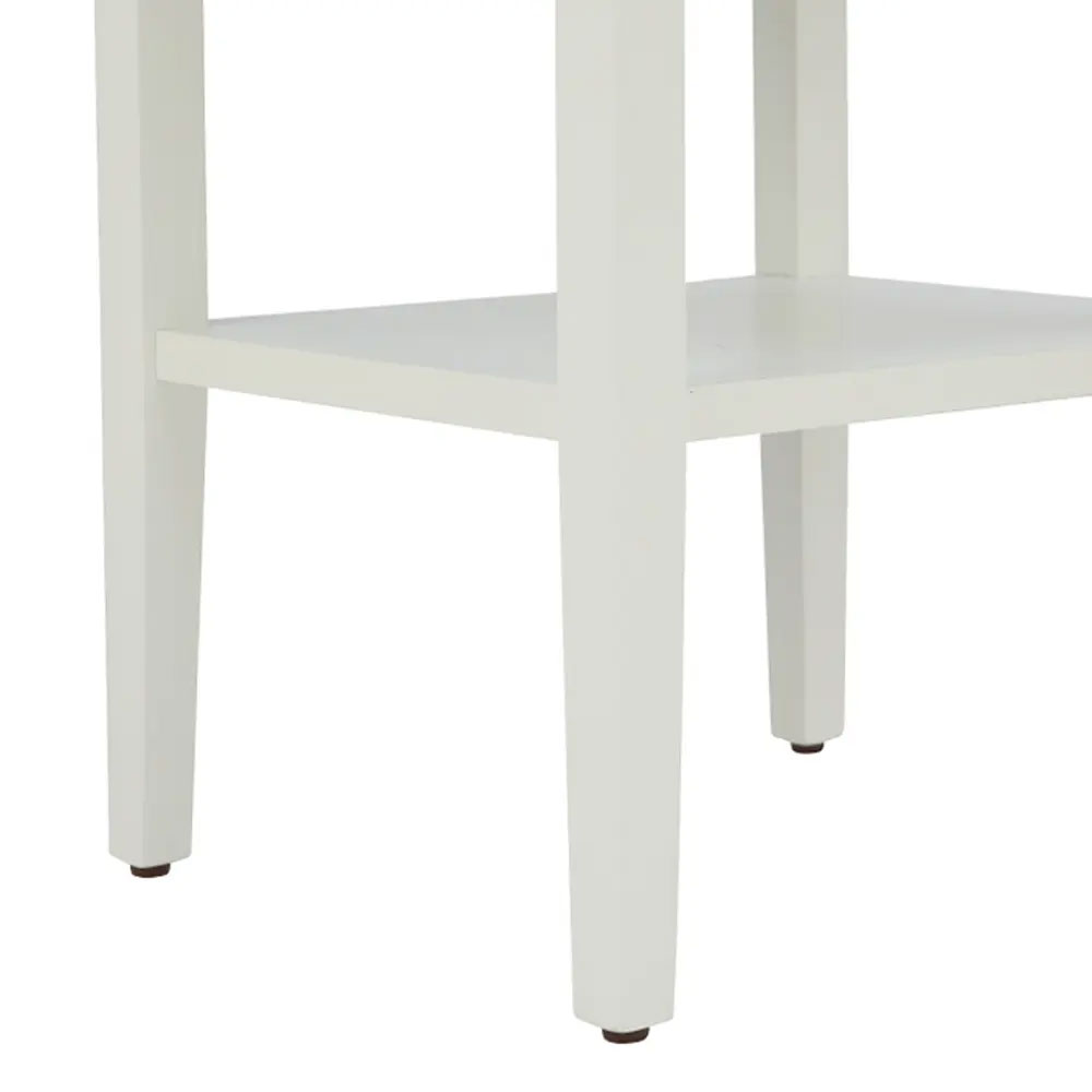 42534 SANTORINI NIGHT TABLE WT, 41X35X65CM