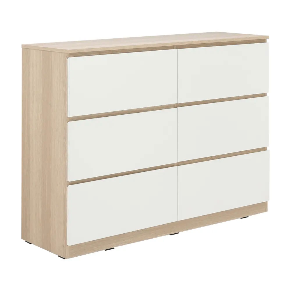 40404 VOW-P CHEST OF 6 DRAWERS LO15/WT 