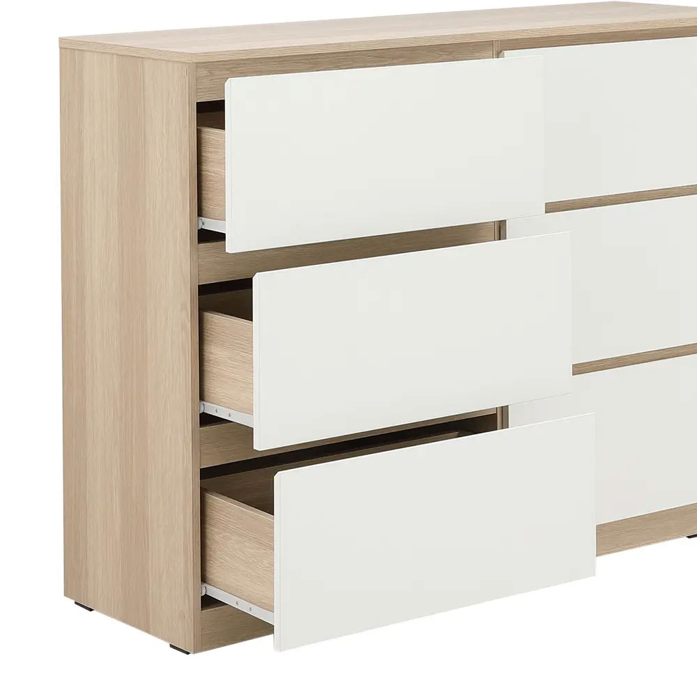 40404 VOW-P CHEST OF 6 DRAWERS LO15/WT 