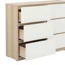40404 VOW-P CHEST OF 6 DRAWERS LO15/WT 