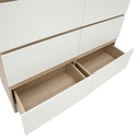 40404 VOW-P CHEST OF 6 DRAWERS LO15/WT 
