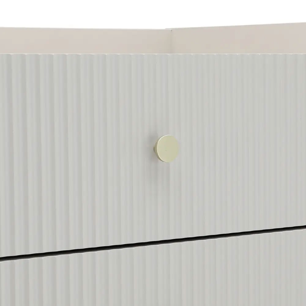 40406 SEOUL CHEST OF 5 DRAWERS70 CM GY 
