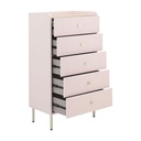 40407 SEOUL CHEST OF 5 DRAWERS70 CM PK 