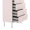 40407 SEOUL CHEST OF 5 DRAWERS70 CM PK 