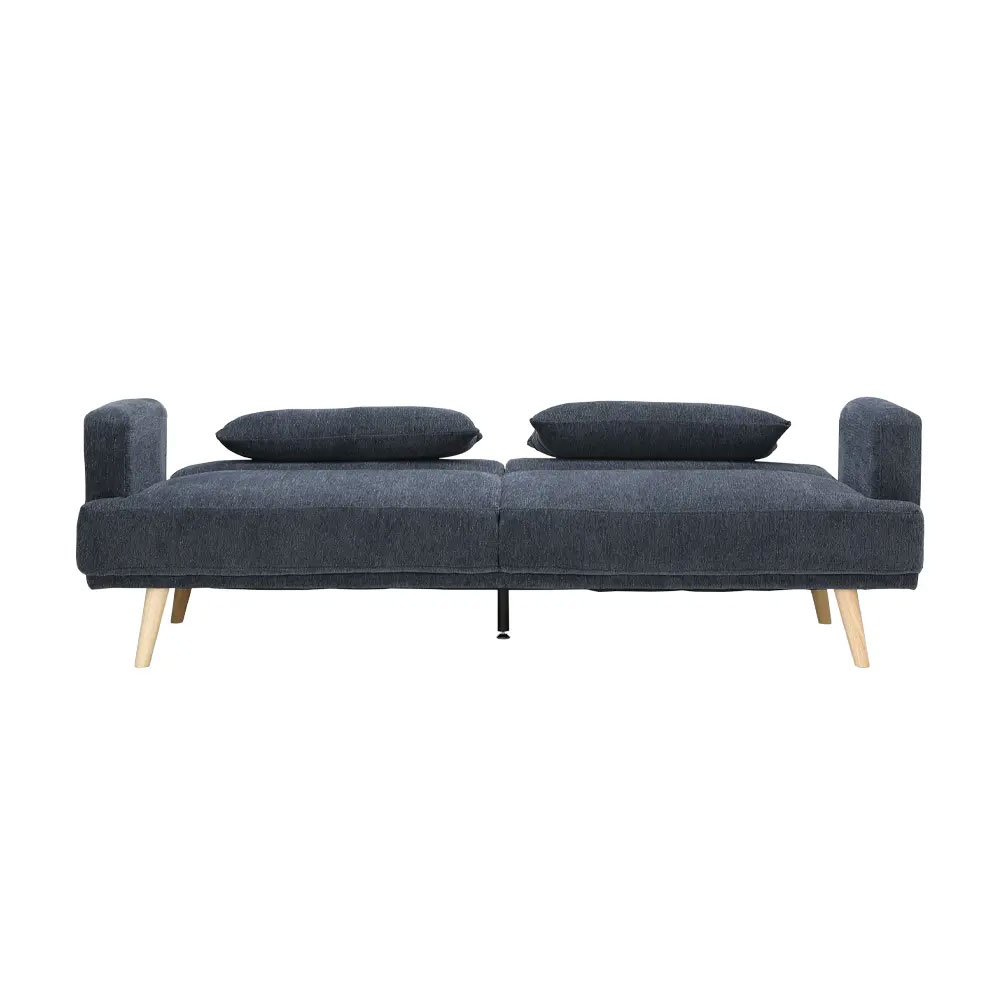 40418 HANA FABRIC SOFA BED 3 S DGY 