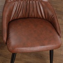 40388 TOVE DINING CHAIR BK/BN 
