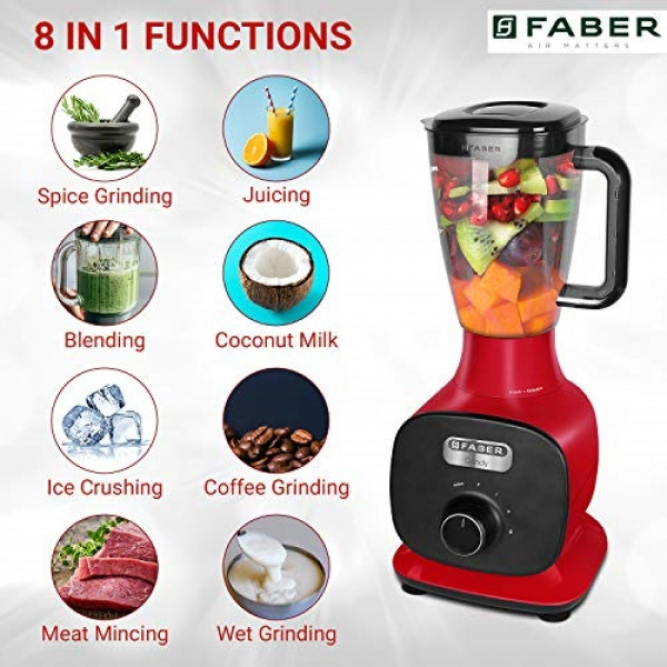 30281 MIXER GRINDER FMG CANDY 800 3J MYSTIC RED