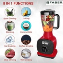 30281 MIXER GRINDER FMG CANDY 800 3J MYSTIC RED