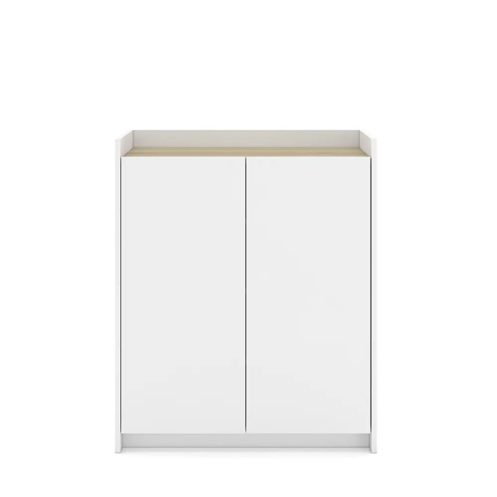 40401 TOMS SHOE CABINET 2DR.80CM. WT/LO15 