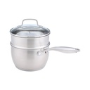 61212 NORMINA STEAMER POT 3 PCS/SET 18 CM. SV 