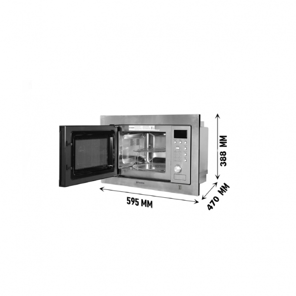 30288 BUILT-IN MICROWAVE OVEN FBIMWO 25L CGS/FG
