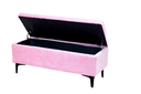 63567 STOOL PINK FABRIC  OC-032 