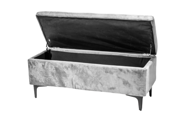 63566 GREY FABRIC STOOL OC-032 