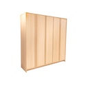 61022 WARDROBE 5DOOR SGY WD150 KATHULT COLD