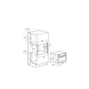 35256 BUILT-IN OVEN FBIO 80L 10F GLM-STEAMER