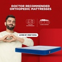 36525 DUROFLEX MATTRESS LIVEIN ORTHOPEDIC MEMORY FOAM 75"X60"X8"