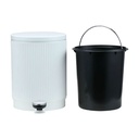 66500 COVER SOFT-CLOSE STEP BIN 5L WT          