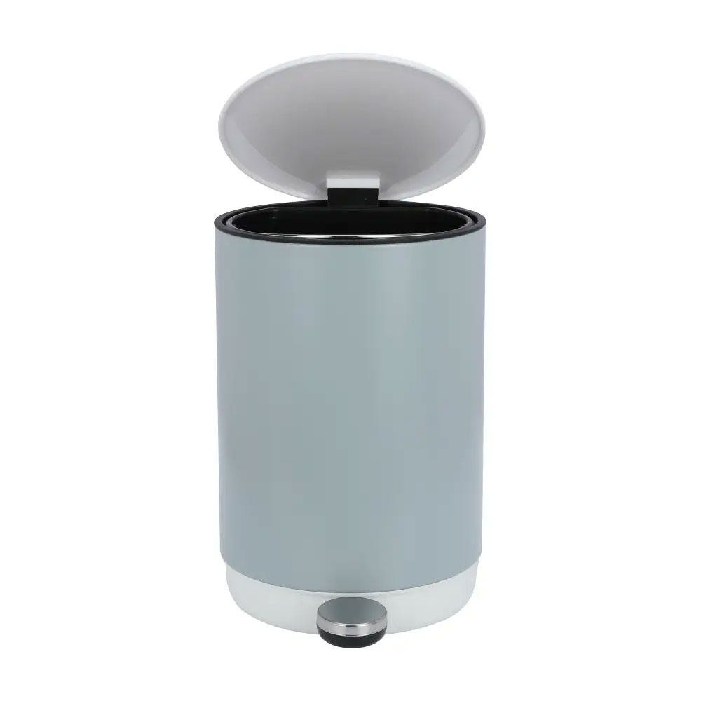 66503 FIORA STEP BIN 5L GY/WT 