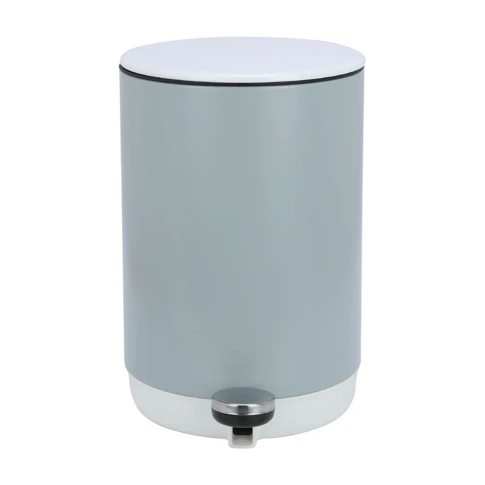 66503 FIORA STEP BIN 5L GY/WT 