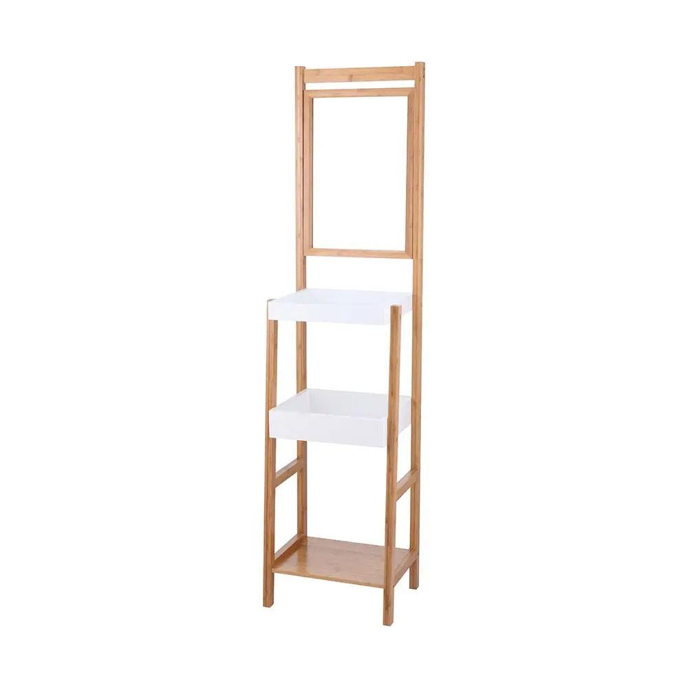 61112 ELVITA 3 TIERS STORAGE RACK W/MIRROR NA 