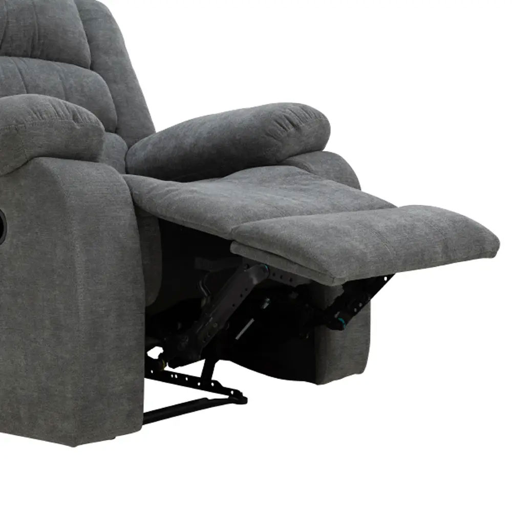 42447 JAYDEN FABRIC MANUAL RECLINER 1/S GY 