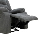 42447 JAYDEN FABRIC MANUAL RECLINER 1/S GY 