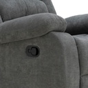 42447 JAYDEN FABRIC MANUAL RECLINER 1/S GY 