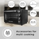 30278 ELECTRIC OVEN FREE STANDING FOTG BK 34 L